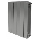 Радиатор биметаллический секционный Royal Thermo PianoForte Silver Satin 500 - 6 секции (RTPFSS50006)